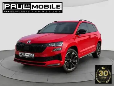 Gebraucht Skoda Karoq SportLine 190 PS (139 kW) 2024 Rot SUV