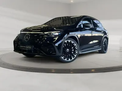 Gebraucht Mercedes EQE500 AMG 300 kW (408 PS) 2024 Obsidianschwarz metallic SUV