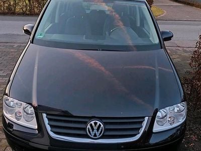 Gebraucht VW Touran 115 PS (84 kW) 2006 Schwarz Van / Kleinbus