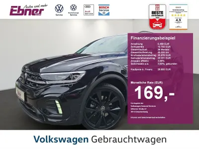 Gebraucht VW T-Roc R-line 150 PS (110 kW) 2024 Deep black perleffekt SUV