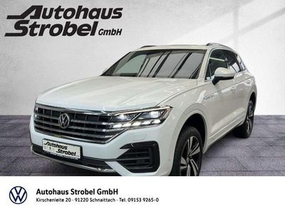 Gebraucht VW Touareg R-line 286 PS (210 kW) 2019 Oryxweiß perlmutteffekt SUV