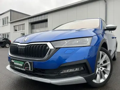 Gebraucht Skoda Octavia Scout 150 PS (110 kW) 2022 Blau Kombi