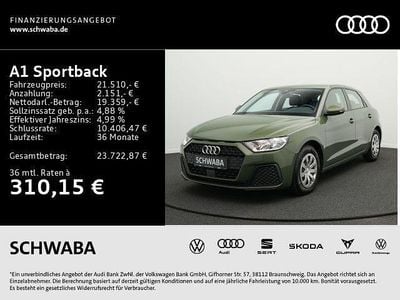 Grün Gebraucht 2024 Audi A1 Sportback Basis Kleinwagen | 21.510 € (Guter Preis)