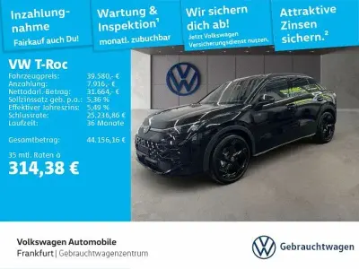 Gebraucht VW T-Roc R-line 150 PS (110 kW) 2026 Grenadillschwarz metallic SUV