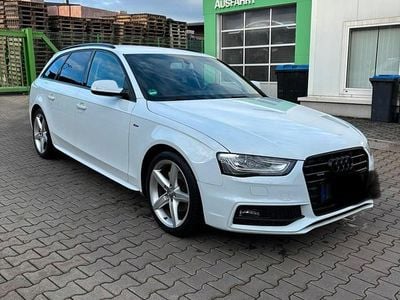 Weiß Gebraucht 2014 Audi A4 S-Line Kombi | 14.500 € (Teuer)