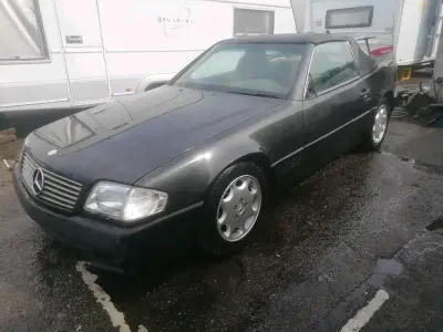 Gebraucht Mercedes SL500 326 PS (239 kW) 1993 Schwarz Cabrio