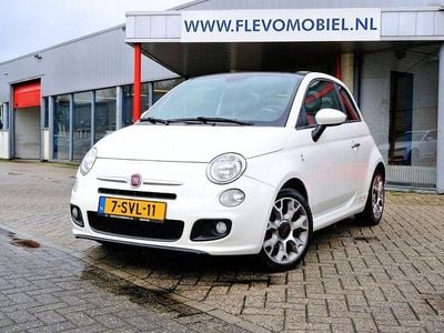 Usata Fiat 500C Lounge 86 CV (63 kW) 2014 Bianco Cabrio