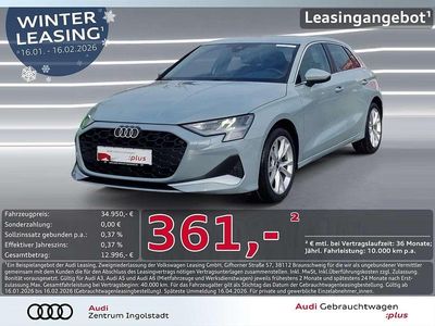 Pfeilgrau perleffekt Gebraucht 2025 Audi A3 Advanced Plus Limousine | 34.950 € (Guter Preis)