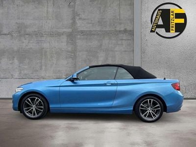 Gebraucht BMW 218 Sport Line 150 PS (110 kW) 2019 Seaside blue Cabrio