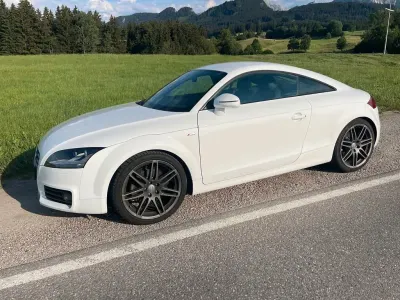 Gebraucht Audi TT S-Line 160 PS (117 kW) 2010 Weiß Coupé