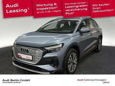 Gebraucht Audi Q4 e-tron Ambiente 150 kW (204 PS) 2022 Geysirblau metallic SUV