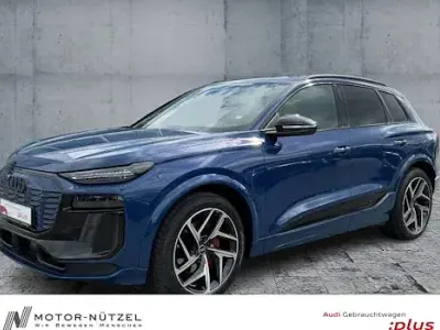 Brugt Audi Q6 e-tron Advanced 285 kW (388 HK) 2025 Blå SUV