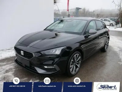 Neu Seat Leon FR 150 PS (110 kW) 2025 Midnight schwarz metallic Limousine