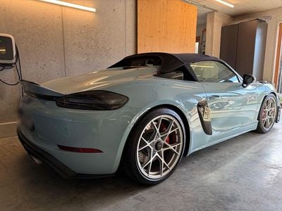 Neu Porsche Boxster 500 PS (367 kW) 2025 Blau Cabrio
