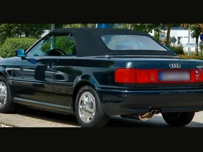 Gebraucht Audi Cabriolet 150 PS (110 kW) 1994 Schwarz Cabrio