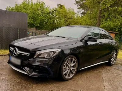 Occasion Mercedes CLA45 AMG AMG 381 ch (280 kW) 2018 Noir Coupé