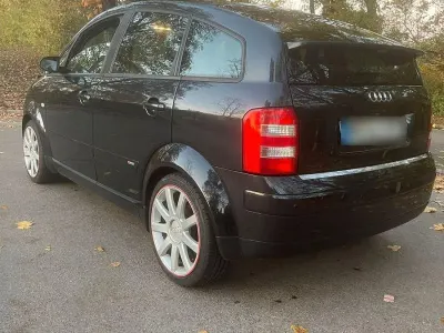 Brugt Audi A2 S-line plus 75 HK (55 kW) 2002 Sort Hatchback