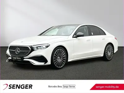 Gebraucht Mercedes E220 AMG 197 PS (144 kW) 2025 Unilack polarweiß Limousine