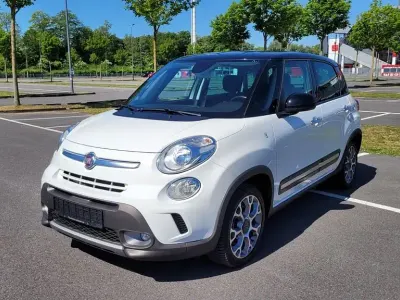 Gebraucht Fiat 500L Trekking 120 PS (88 kW) 2017 Weiß Van / Kleinbus