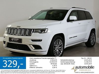 gebraucht Jeep Grand Cherokee Summit Navi Xen ACC H&K Panorama