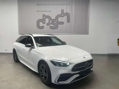 Używany Mercedes C220 AMG 200 KM (147 kW) 2023 Biały Kombi
