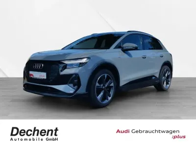 Gebraucht Audi Q4 e-tron Comfort 125 kW (170 PS) 2023 Kieselgrau SUV