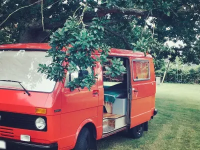 Gebraucht VW LT 75 PS (55 kW) 1985 Rot Van / Kleinbus