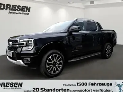 Ny Ford Ranger Platinum 241 HK (177 kW) 2026 Sort Pickup / Ladvogn