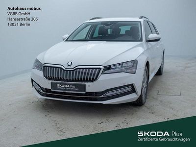 Gebraucht Skoda Superb Ambition 218 PS (160 kW) 2021 Weiß Kombi