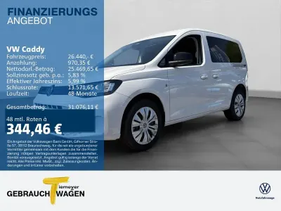 Neu VW Caddy 102 PS (75 kW) 2026 Weiß Van / Kleinbus