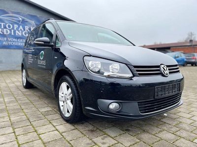 Gebraucht VW Touran Match 105 PS (77 kW) 2012 Schwarz Van / Kleinbus