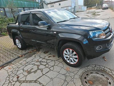 Occasion VW Amarok Highline 180 PK (132 kW) 2014 Zwart Pickup