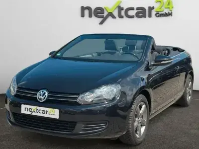 Gebraucht VW Golf Cabriolet Basis 105 PS (77 kW) 2015 Silber Cabrio