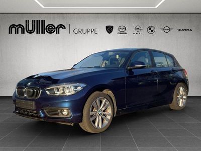 Gebraucht BMW 120 Advantage 184 PS (135 kW) 2018 Blau Kleinwagen