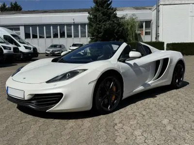 Gebraucht McLaren MP4-12C 625 PS (459 kW) 2014 Elite lackierung pearl white Cabrio