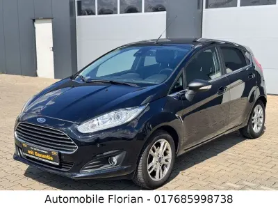 Gebraucht Ford Fiesta Titanium 101 PS (74 kW) 2017 Schwarz Kleinwagen