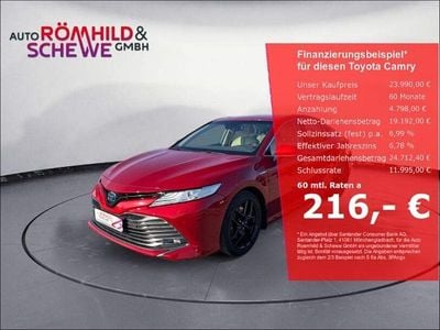 Gebraucht Toyota Camry 178 PS (130 kW) 2019 Rot Limousine