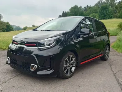 Gebraucht Kia Picanto GT-Line 101 PS (74 kW) 2022 Schwarz Kleinwagen