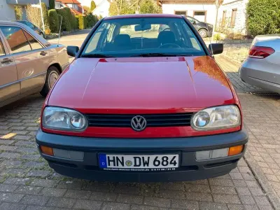 Brugt VW Golf III GTD 75 HK (55 kW) 1992 Rød Hatchback
