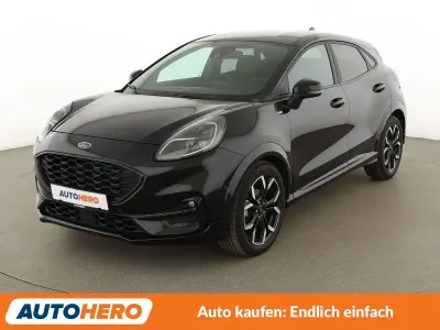 Gebraucht Ford Puma ST-Line X 125 PS (91 kW) 2020 Schwarz SUV