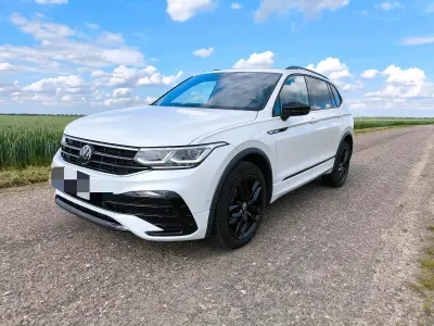 Gebraucht VW Tiguan Allspace Style 200 PS (147 kW) 2022 Weiß SUV