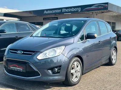 Gebraucht Ford C-MAX Titanium 125 PS (91 kW) 2011 Midnight skygrau metallic Van / Kleinbus