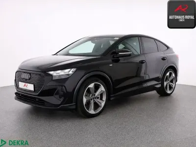 Gebraucht Audi Q4 Sportback e-tron S-Line 250 kW (340 PS) 2024 Schwarz SUV