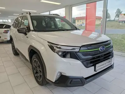 Ny Subaru Forester Exclusive+ 136 HK (100 kW) 2025 Hvid SUV