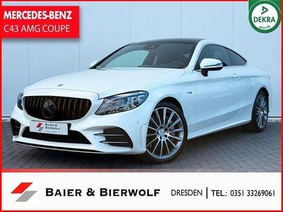 Second-hand Mercedes C43 AMG AMG 390 CP (286 kW) 2021 Alb Coupe
