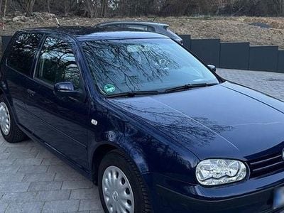 Gebraucht VW Golf IV 75 PS (55 kW) 2003 Blau Kleinwagen
