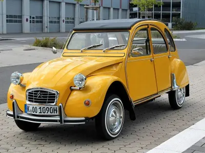 Brugt Citroën 2CV 29 HK (21 kW) 1983 Gul Sedan