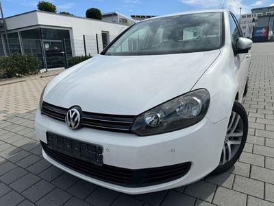 Gebraucht VW Golf VI Comfortline 122 PS (89 kW) 2009 Weiß Kleinwagen