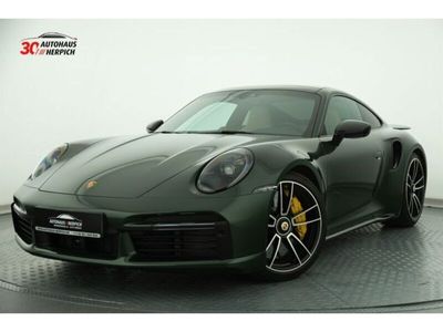 gebraucht Porsche 992 Turbo S Coupe PTS Oakgreenmetallic Heritage