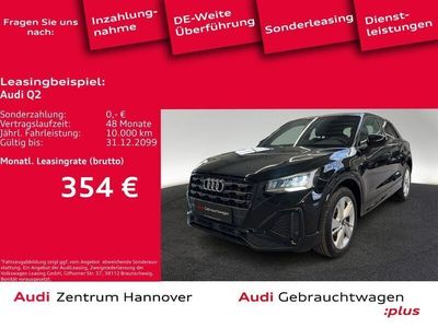 Mythosschwarz metallic Gebraucht 2023 Audi Q2 S-Line SUV | 31.990 € (Etwas zu teuer)